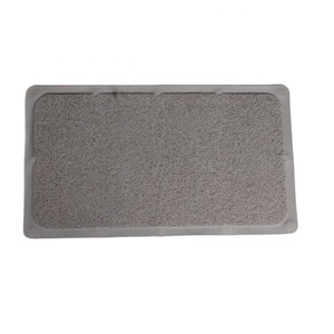 Solid Pattern Non-Slip PVC Loofah Bath Mat with 4 <strong>Suction</strong> Cups Household Item for <strong>Bathroom</strong> <strong>Accessory</strong> - Product Image 1