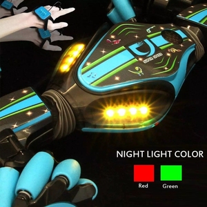 Coche de Acrobacias con Control Remoto por Gestos de 2.4GHz, Conducción de Doble Cara, Rotación de 360 Grados con Luces y Música, Coche RC para Niños - Product Image 5