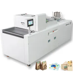 Giftec printer digital single pass, mesin printer kardus gulung kepala hp warna, cetak kertas tisu inkjet