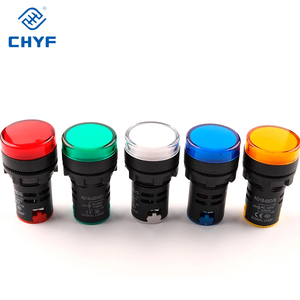 22mm AD16-22 Bảng điều khiển gắn kết dẫn chỉ số sức mạnh thí điểm tín hiệu ánh sáng đèn 12V 24V 110V 220V 380V thí điểm đèn 220V - Product Image 1