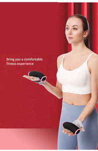 Le donne saltano la mano che tengono la sacca di sabbia morbida con manubrio braccio magro per Yoga peso corporeo manubrio - Product Image 6