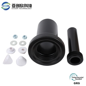 Accesorios de tubería de HDPE de fusión a tope PE100 estándar ASTM extremo de trozo de HDPE para accesorios de brida - Product Image 3