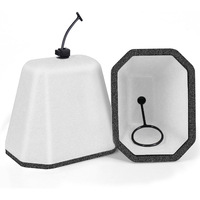 Nouvelle Housse de Robinet Extérieur en Mousse Imperméable pour l'Hiver avec Chaussette de Protection Réutilisable Anti-Gel pour Robinet de Jardin