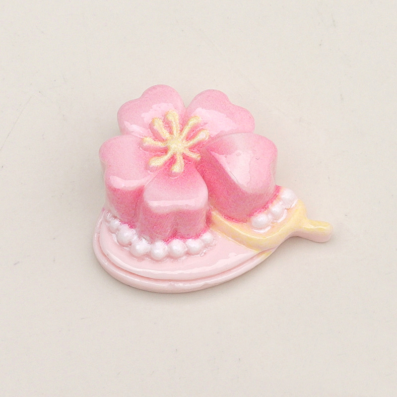 Gâteau aux fleurs roses - Pétales