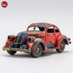 Modellino di auto 1:24 in resina per auto in scala di seconda guerra mondiale per auto giocattolo da collezione fatto a mano - Product Image 2