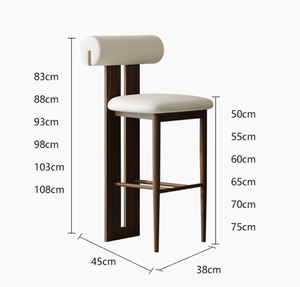 Chaises <span class=keywords><strong>de</strong></span> <span class=keywords><strong>bar</strong></span> hautes <span class=keywords><strong>de</strong></span> style club <span class=keywords><strong>de</strong></span> luxe nordique, mobilier <span class=keywords><strong>de</strong></span> restaurant extérieur contemporain, tabourets <span class=keywords><strong>de</strong></span> <span class=keywords><strong>bar</strong></span> en <span class=keywords><strong>rotin</strong></span> <span class=keywords><strong>blanc</strong></span>, BC-003 - Product Image 6