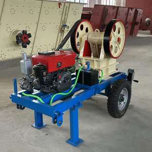 Kleiner Brecher 150x250 200x300 250x400 Backen brecher Kleiner mobiler Backen brecher Wettbewerbs fähiger Preis Bau abfall ziegel anlage - Product Image 4