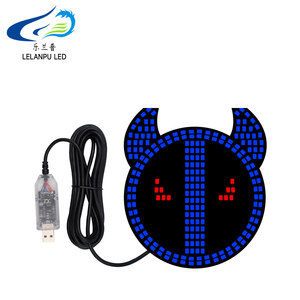 LELANPU Luz de Decoración LED para Coche, Proyector de Luz, Ojos de Águila para <span class=keywords><strong>Taxi</strong></span>/Camión, Luces Halo Demon, Accesorios para Ventana de Coche - Product Image 1