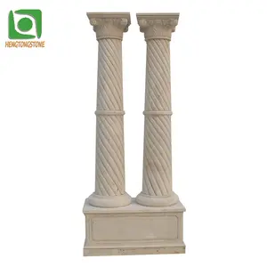 야외 건물 소재 장식 대리석 로마 기둥 돌 그리스 열