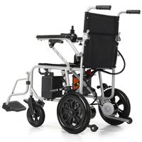 Fauteuil roulant électrique pliable ultra-léger en acier 2026 pour l'Asie du Sud-Est, portable, télécommandé avec joystick