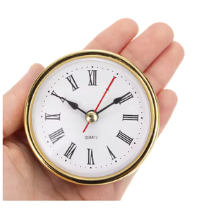 65mm thạch anh phong trào Vòng đồng hồ đầu chèn Roman số cổ điển Đồng hồ thủ công - Product Image 2