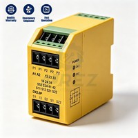 Relé de Seguridad 751104 S4 C 100% Nuevo y Original, 24VDC 3N/O 1N/C, Seguridad Industrial PLC 751104