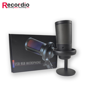 Microphone de jeu USB GAM-ME6S rvb lumières éblouissantes ordinateur K enregistrement de chansons téléphone portable diffusion en direct - Product Image 6