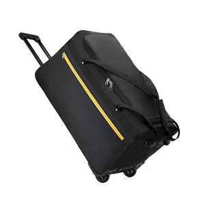 Unisex New Multifunctional 100L 2-<b>Wheel</b> Durable Travel Trolley Luggage Bag <b>Backpack</b> Rucksack Compressible Shoulder Straps - Product Image 1