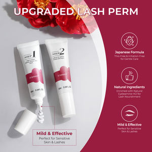 Venta al por mayor Keratin Lash Lift Camellia 2In1 Eyelash Perm Brow Lamination Kit Vegan Cysteamine HCL <span class=keywords><strong>Lifting</strong></span> Kit con aceite nutritivo - Product Image 6