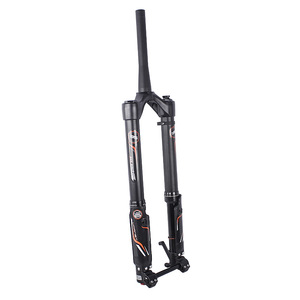 Fourche avant inversée Dnm Usd-6s 26/27,5 pouces, axe 110x15, suspension pneumatique pour VTT avec réglage du rebond - Product Image 1