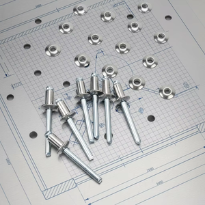 Remaches de cabeza cilíndrica pulida, remaches ciegos de acero inoxidable con cabeza CSK, remache ciego de doble cabeza avellanada Skk3035 - Product Image 4