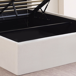 High Quality European <b>Bed</b> Frame Fabric Bedroom Furniture-Soft Upholstered Double King <b>Queen</b> <b>Size</b> <b>Beds</b> - Product Image 6