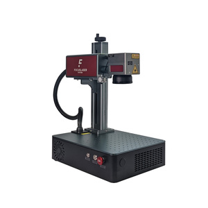 Máquina de Marcado Láser de Fibra de Escritorio, Mini, Alta Productividad, Compatible con DXF/PLT/BMP/AI, para Uso en Cocina, Metal, Plástico y Piedra - Product Image 1