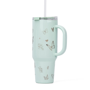 Date 20oz 30oz marque gobelet H2.0 double paroi en acier inoxydable vide <span class=keywords><strong>Stan</strong></span> 40 oz grande capacité cadeau de Noël tasse avec poignée - Product Image 2