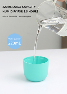 220ml USB Mini diffuseur ultrasonique purificateur voiture humidificateur d'air 7 couleurs changeantes LED veilleuse OEM aromathérapie usage domestique - Product Image 3