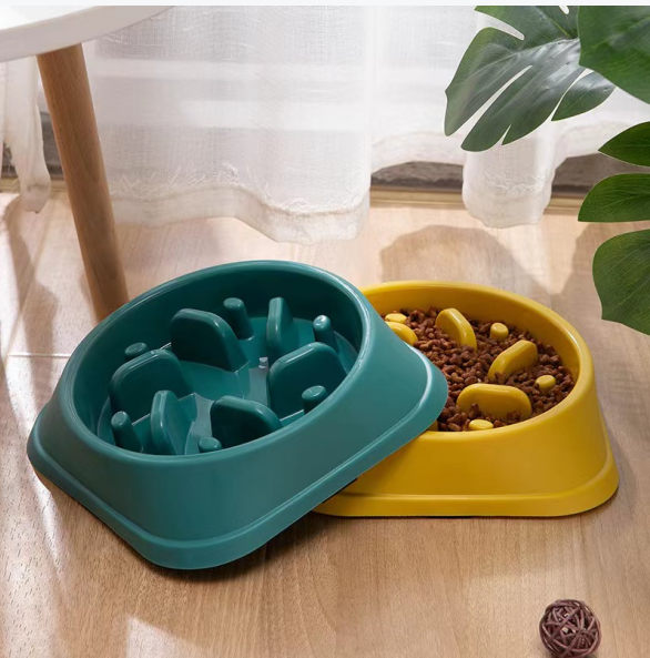 Wholesale High Quality Anti Choking Slow Feeder Dog Bowl Pet Slow Food Bowl For Dogs Eating
