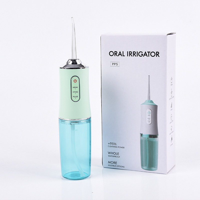 Hygiene Care Product 3 Modes Dental Oral Irrigator, Portable and Rechargeable IPX7 Waterproof Dental Jet