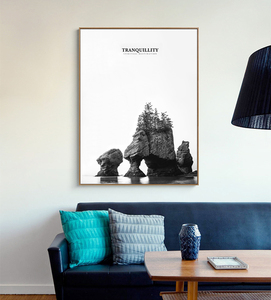 Affiche de luxe moderne, peinture à l'huile de paysage moderne, <span class=keywords><strong>cadre</strong></span> de décoration de maison de salon - Product Image 3