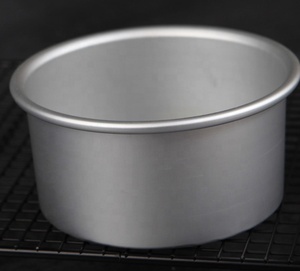 Sartén redonda anodizada <span class=keywords><strong>de</strong></span> <span class=keywords><strong>aluminio</strong></span>, sartén recta cónica <span class=keywords><strong>de</strong></span> 2/3/4 pulgadas <span class=keywords><strong>de</strong></span> altura para hornear, sartenes para tarta <span class=keywords><strong>de</strong></span> queso - Product Image 5