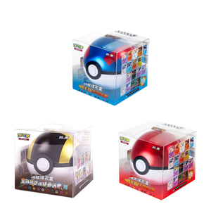 Versión China PTCG Pokemnoed Ball y Advanced Ball Caja de regalo Original Pokemoned Cards Poke Latest 151 Box Caja escasa Regalo - Product Image 1
