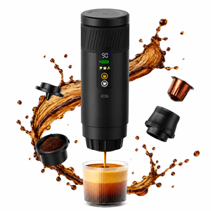 Cafetera portátil OEM de fábrica directa, 20 bares, última cafetera espresso inteligente para viajes, cafetera de cápsulas para viajes al aire libre. - Product Image 1