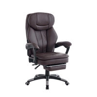 Chaise de bureau ergonomique en PU pour gaming, réglable en hauteur, avec accoudoirs pivotants, confortable pour la maison, le dortoir et le streaming en direct