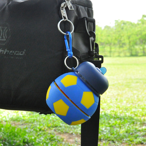 Balón <span class=keywords><strong>de</strong></span> fútbol <span class=keywords><strong>de</strong></span> silicona, paleta Pickleball para niños, botella <span class=keywords><strong>de</strong></span> agua deportiva portátil extensible sin Bpa para niños - Product Image 4
