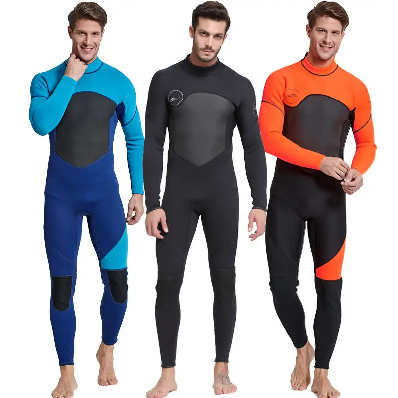 Customized High Quality Wetsuit Men Women Full Body 3mm 4mm Neoprene SCR Diving Suit Surfing Wetsuit for Men Women Surf