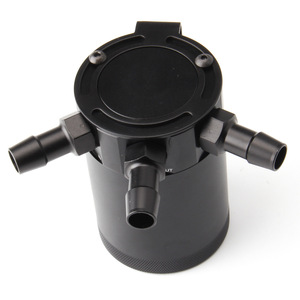 Getitall Collecteur d'échappement à trois trous respirant noir pour modification automobile et récupération des gaz d'échappement - Product Image 4