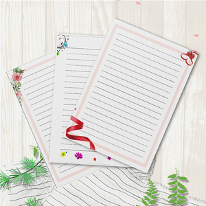 Logotipo de impresión personalizado A4 A5 Memo Pad escritura Bloc de notas de papel de <span class=keywords><strong>carta</strong></span> papelería - Product Image 2
