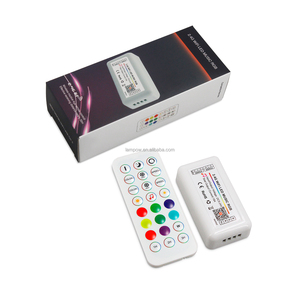 Thiết kế mới tuya Wifi <span class=keywords><strong>RF</strong></span> 24-Keys âm nhạc <span class=keywords><strong>RGB</strong></span> điều khiển thời gian Chức năng tự làm chế độ điều khiển từ xa 6A đầu ra điều chỉnh độ sáng - Product Image 4