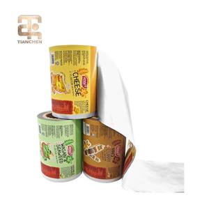 Rouleau de <span class=keywords><strong>film</strong></span> d'emballage frais imprimé par gravure en plastique PET laminé de feuille d'aluminium personnalisée pour fromage BBQ Curry <span class=keywords><strong>Wasabi</strong></span> Seaweed - Product Image 5