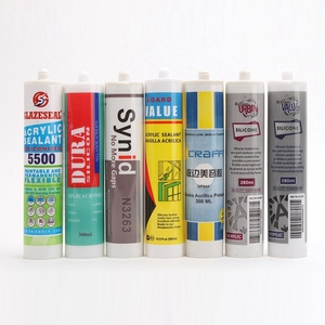 Acrylic Silicone Rain Proof Caulk Caulking Sealant Sellador Acrilico Pintable 280 Ml /470