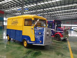 Camion de nourriture électrique unique OEM, chariot à glaces personnalisé avec certification CE, camion de vente de nourriture rapide en acier inoxydable - Product Image 3