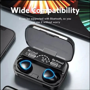 หูฟังไร้สาย Auriculares M10 Tws รุ่นขายส่ง เสียง 9D Hifi สเตอริโอ กันน้ำ หูฟังแบบใส่ในหู บลูทูธ 5.1 พร้อมจอ LED รุ่น M10 - Product Image 2
