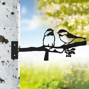 Ornements de jardin 2025 : Raton laveur de montagne, Caterpillar Dolphin, Fourmis, Grues, Dragon nain de jardin rouillé, Sphère de plumes de pingouin - Product Image 2