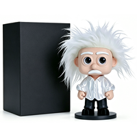 Robot compagnon intelligent et écologique avec chatbot IA et fonction parlante multilingue - Figurine éducative IA scientifique Einstein