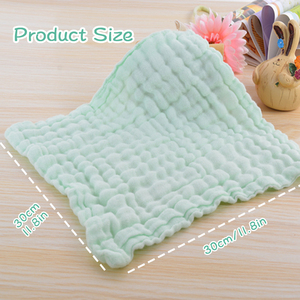 Chine 100% coton bébé serviette meilleur prix visage mousseline serviettes pour enfants plaine tissé salle de bain serviettes de nettoyage pour voyage - Product Image 3