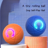 Jouet intelligent pour chat 360 °   Jouet interactif intelligent pour chien, balle interactive pour animaux de compagnie, chargeur Type-C, balle roulante pour chats