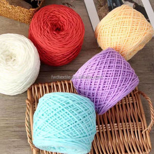 8ply 200g Ecológico Tejido a mano Leche Algodón <span class=keywords><strong>Hilo</strong></span> mezclado <span class=keywords><strong>Ganchillo</strong></span> Algodón Acrílico <span class=keywords><strong>Hilo</strong></span> mezclado <span class=keywords><strong>para</strong></span> alfombra Tufting - Product Image 4