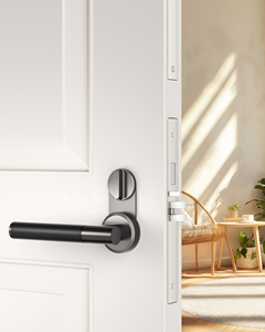 Serratura di Lusso per <span class=keywords><strong>Hotel</strong></span> con Motore e Lettore RFID, Opzioni di Maniglia Personalizzabili, Apertura Automatica a Pressione, Serratura Elettronica - Product Image 3