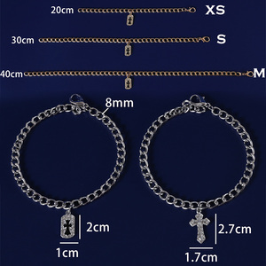 Pet Necklace Luxury Adjustable Pet <strong>Collar</strong> for Small Medium <strong>Dogs</strong> Cats Fashion Puppy Kitten Cosplay Necklace Pet Accessories - Product Image 6