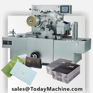 Máquina Empacadora de Celofán 3D Fácil de Operar <span class=keywords><strong>para</strong></span> Cajas de Perfume, Máquina Envolvedora de Película Transparente, Precio de Fábrica - Product Image 1