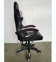 Chaises de jeu de haute qualité en cuir pas cher pc racing bureau LED computer Gaming chaises avec repose-pieds